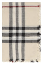 Load image into Gallery viewer, Check motif scarf
