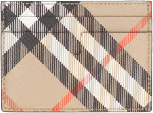 Load image into Gallery viewer, Checked motif card holder
