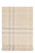 Load image into Gallery viewer, Checked cashmere scarf
