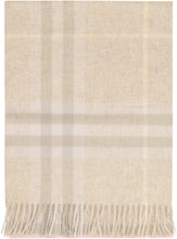 Load image into Gallery viewer, Checked cashmere scarf
