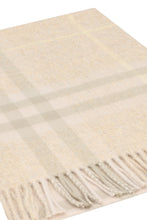 Load image into Gallery viewer, Checked cashmere scarf
