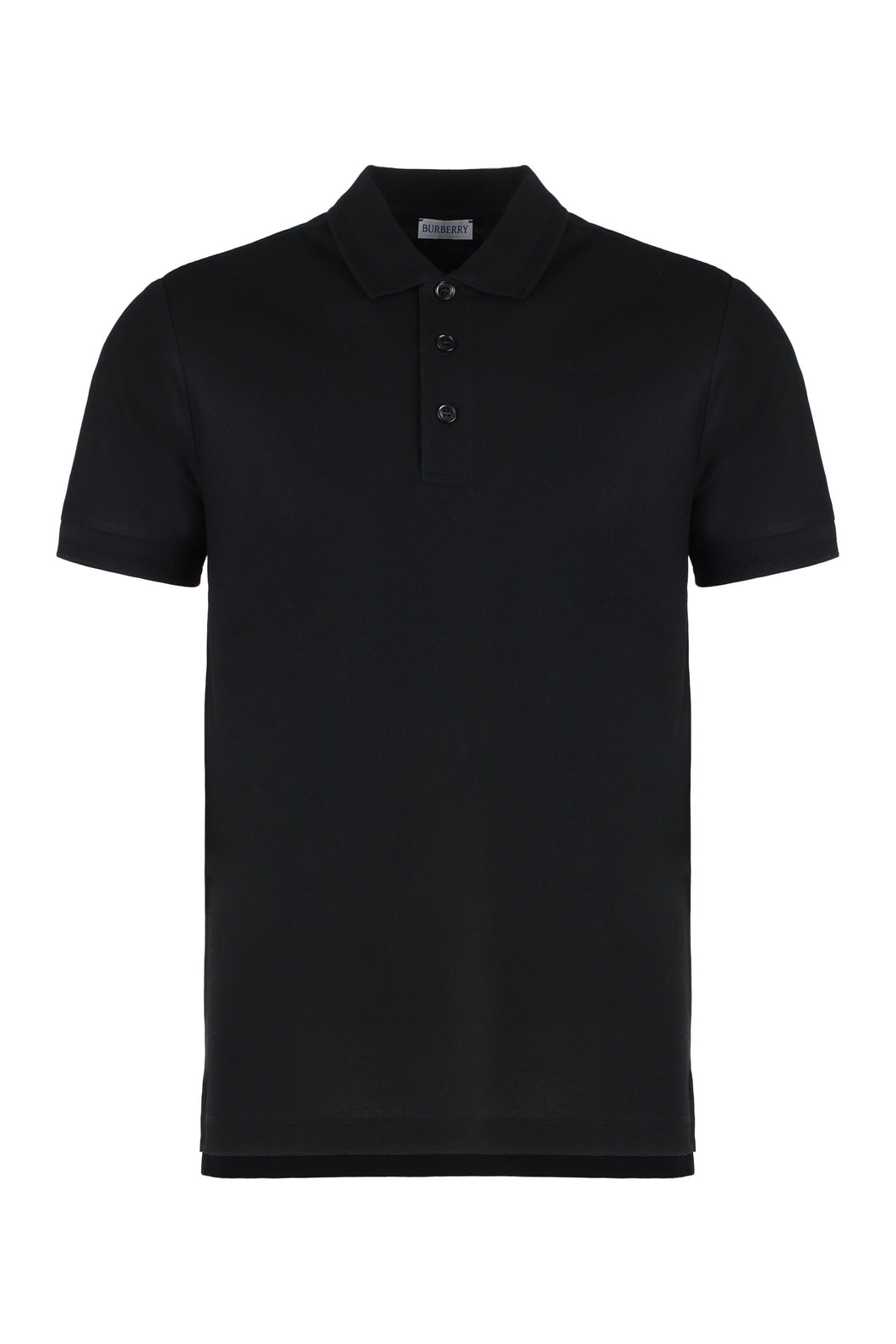 Short sleeve cotton polo shirt