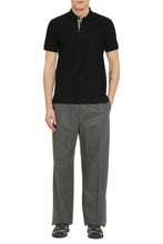 Load image into Gallery viewer, Short sleeve cotton polo shirt
