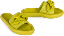 Load image into Gallery viewer, Vegan leather slides
