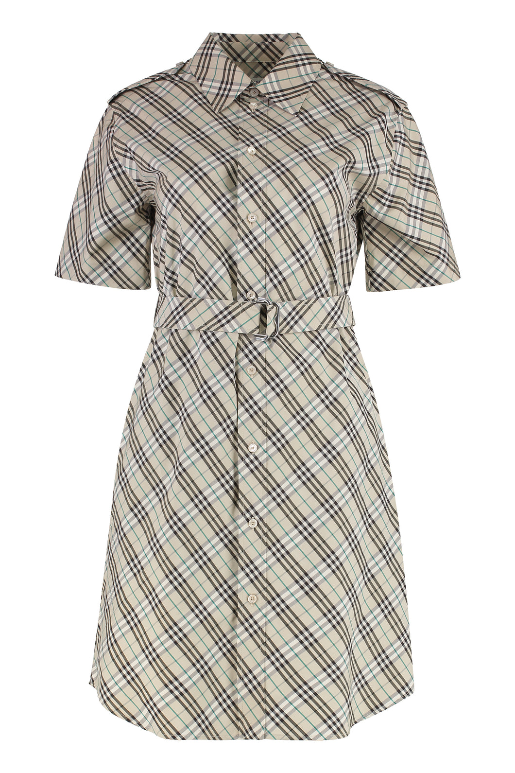Cotton shirtdress