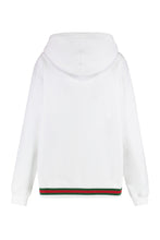 Load image into Gallery viewer, T-shirt Full zip cotton hoodie
