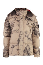 Load image into Gallery viewer, Hooded nylon down jacket

