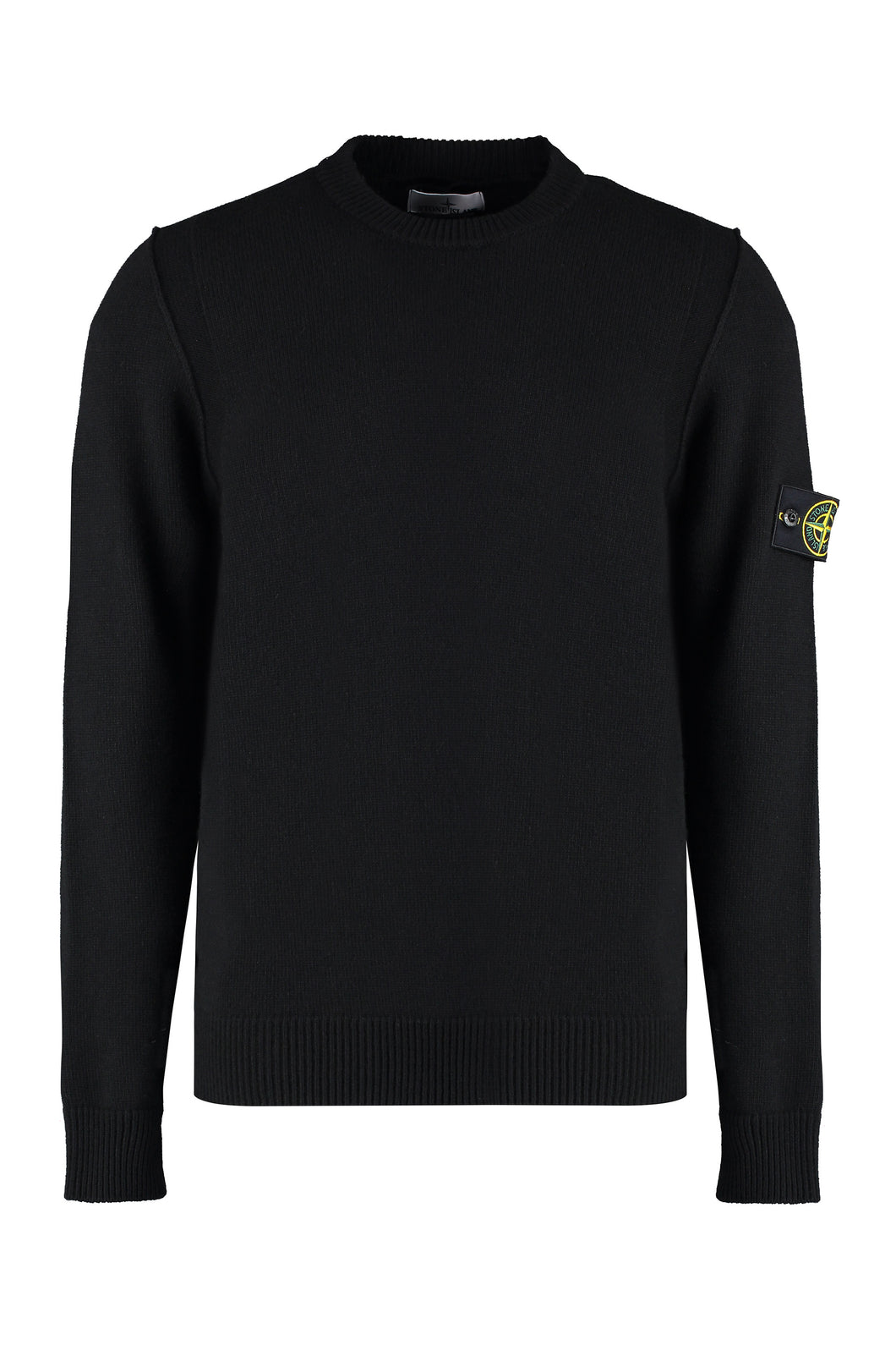 Knit wool blend pullover