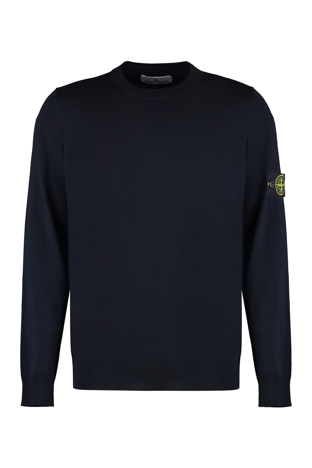 Knit wool blend pullover