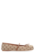 Load image into Gallery viewer, Fabric ballet flats with logo
