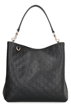 Load image into Gallery viewer, GG Emblem leather bucket bag
