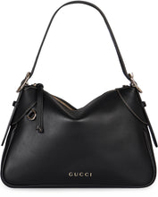 Load image into Gallery viewer, GG Emblem leather shoulder bag

