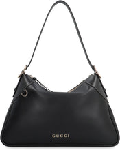 Load image into Gallery viewer, GG Emblem leather shoulder bag

