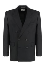Load image into Gallery viewer, Double-breasted wool jacket
