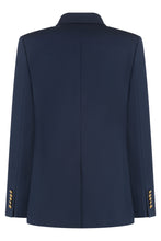 Load image into Gallery viewer, Cotton double-breasted blazer
