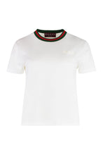 Load image into Gallery viewer, Cotton crew-neck T-shirt
