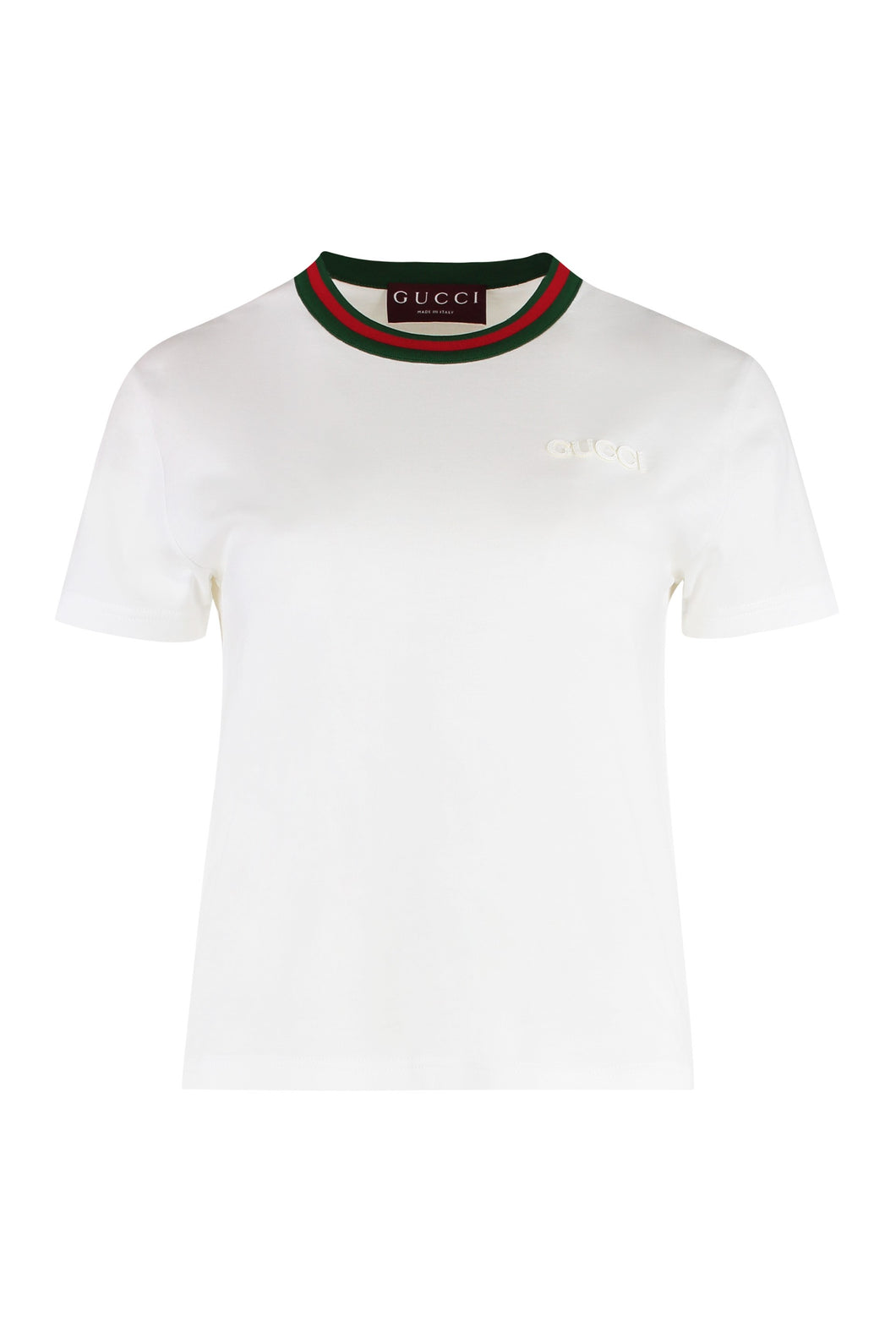 Cotton crew-neck T-shirt