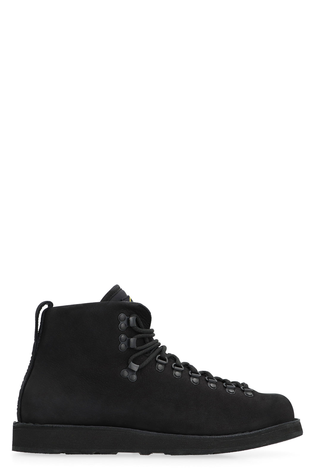 Leather lace-up boots