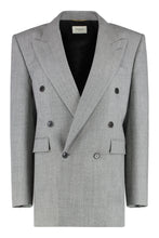 Load image into Gallery viewer, Double-breasted wool jacket
