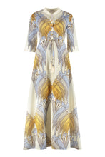 Load image into Gallery viewer, Printed cotton shirtdress
