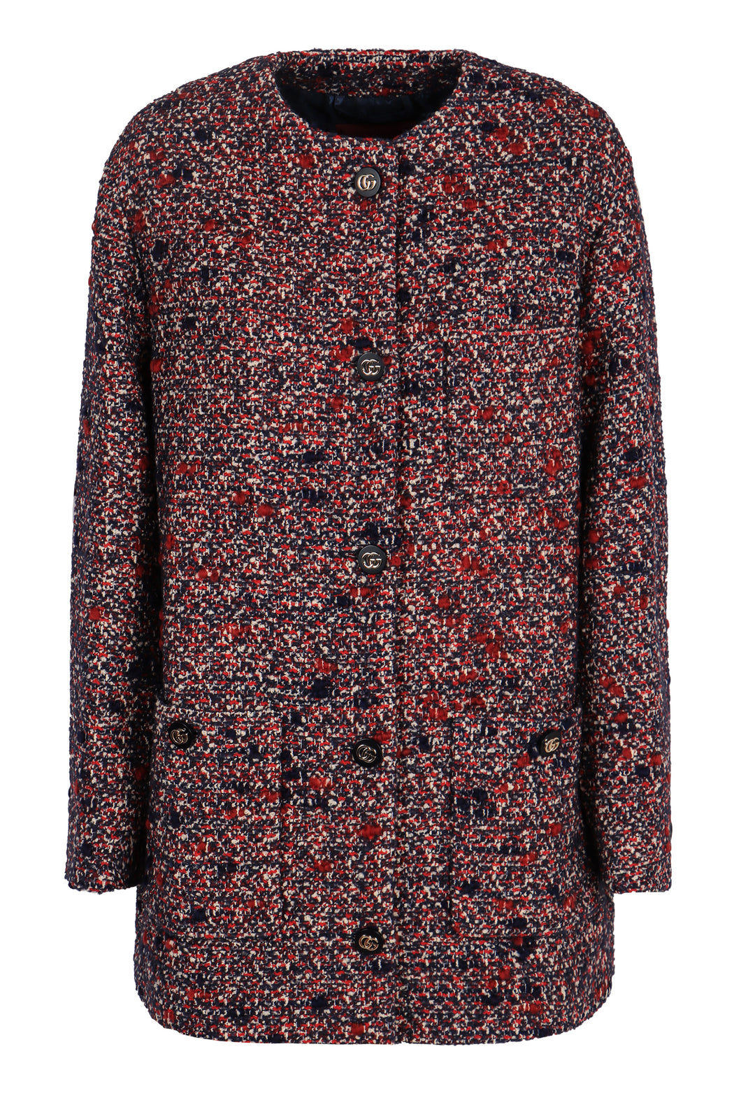 Bouclé wool jacket