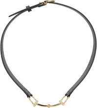 Load image into Gallery viewer, Belt in leather with clamp
