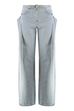 Load image into Gallery viewer, Wide-leg jeans
