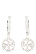 Load image into Gallery viewer, Miller logo hoop earrings
