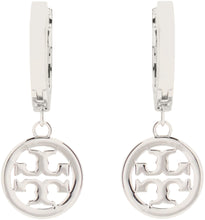 Load image into Gallery viewer, Miller logo hoop earrings
