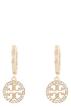 Load image into Gallery viewer, Miller logo hoop earrings
