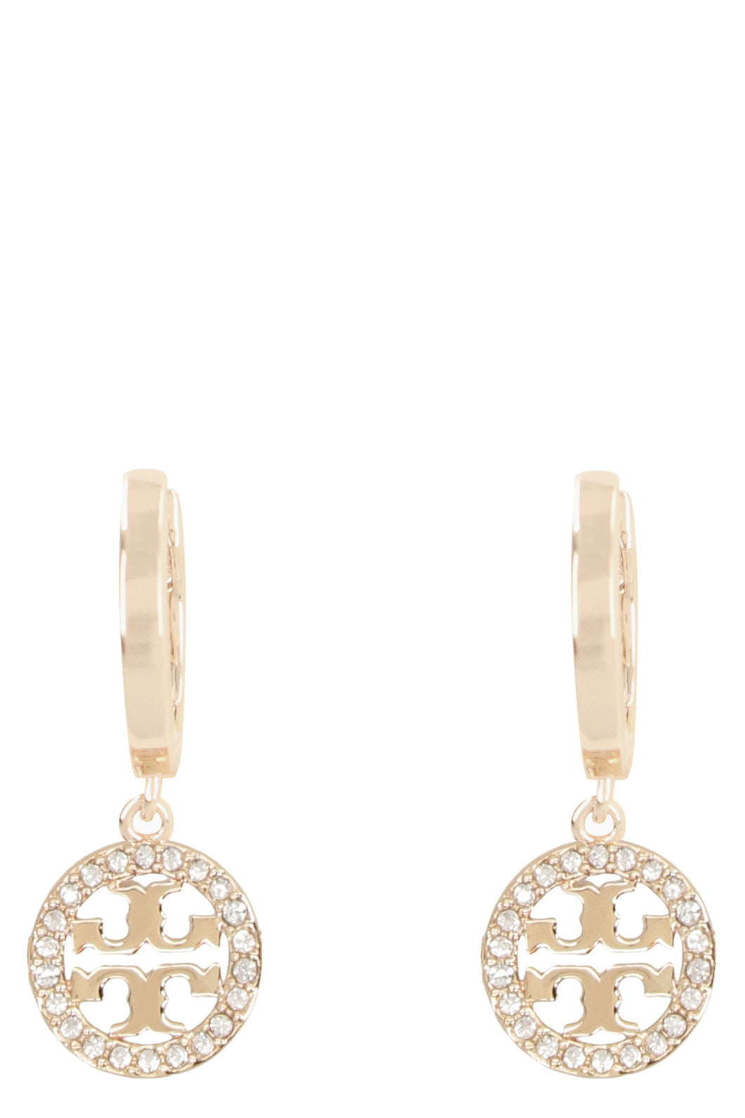 Miller logo hoop earrings