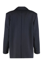 Load image into Gallery viewer, Oversized pinstripe blazer

