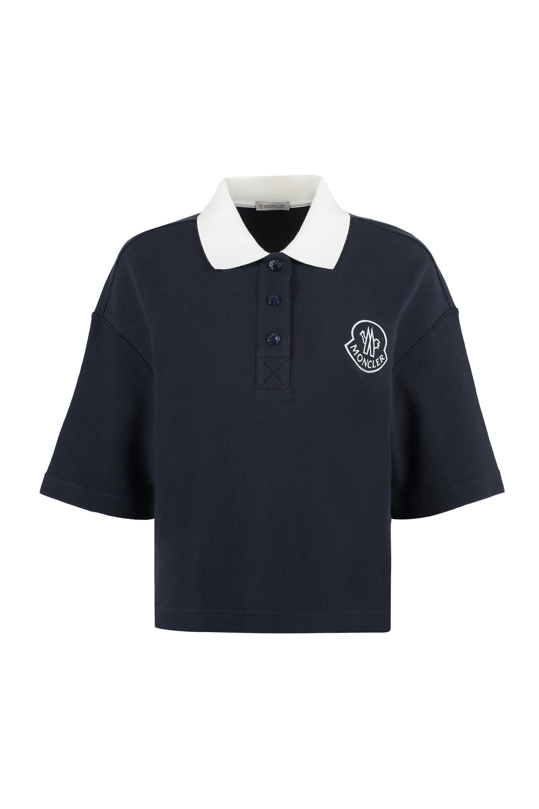 Cotton-piqué polo shirt