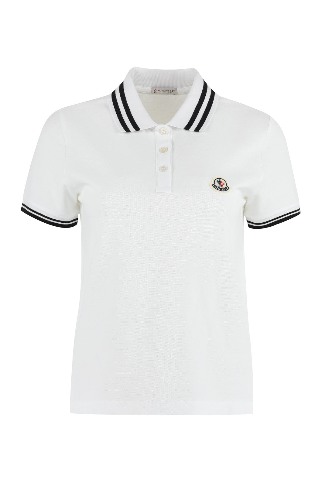 Cotton-piqué polo shirt