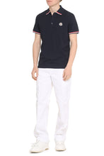 Load image into Gallery viewer, Cotton piqué polo shirt
