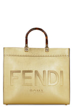 Load image into Gallery viewer, Sunshine laminated leather tote
