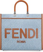 Load image into Gallery viewer, Sunshine denim tote
