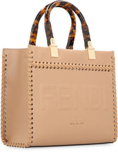 Load image into Gallery viewer, Sunshine small leather tote
