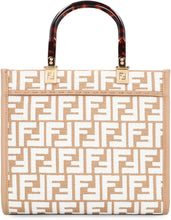 Load image into Gallery viewer, Sunshine raffia tote bag
