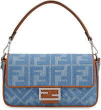 Load image into Gallery viewer, Baguette canvas shoulder bag
