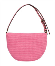 Load image into Gallery viewer, Croissant crochet-knit shoulder bag
