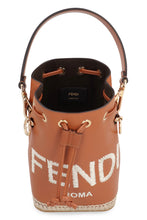 Load image into Gallery viewer, Mon Tresor leather bucket bag
