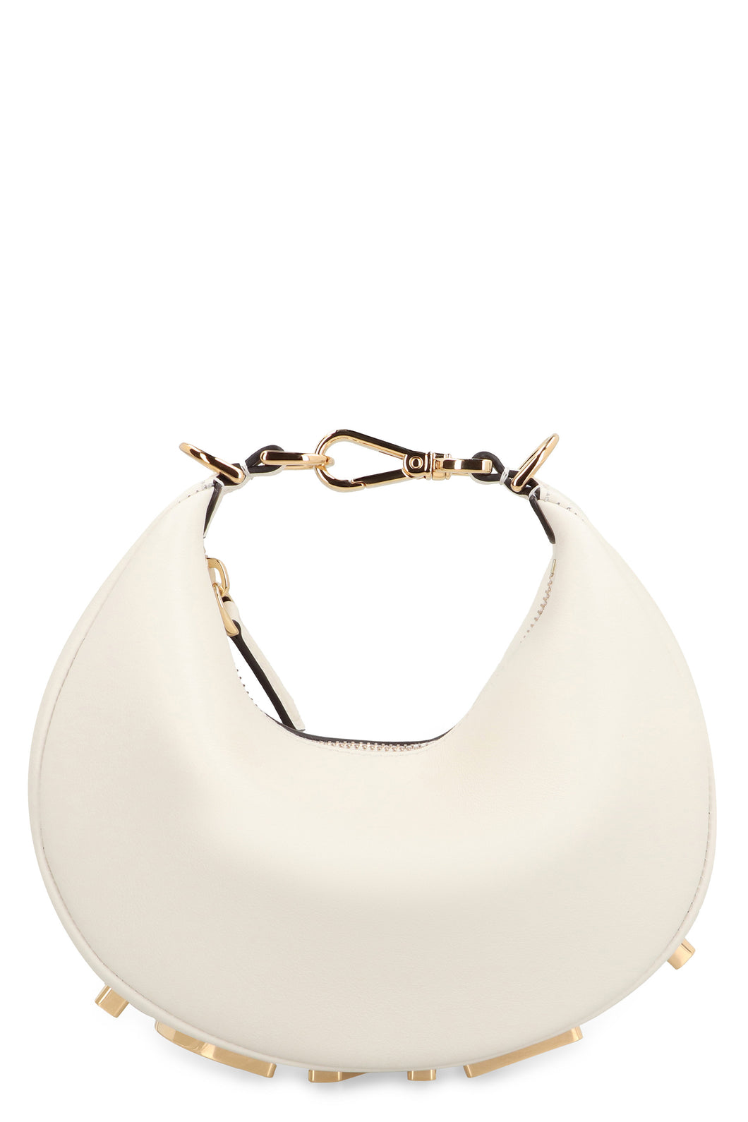 Fendigraphy mini leather hobo bag