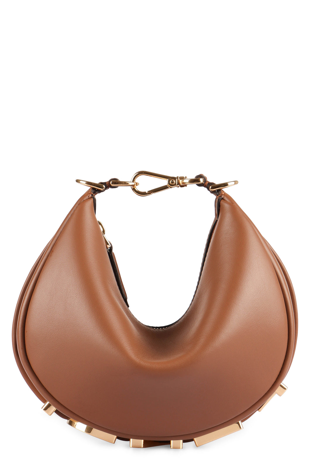 Fendigraphy mini leather hobo bag