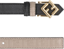 Load image into Gallery viewer, FF Diamonds Reversible leather belt
