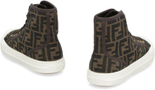 Load image into Gallery viewer, Fendi Domino high-top sneakers
