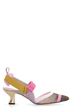 Load image into Gallery viewer, Colibrì mesh pointy-toe slingbacks
