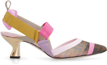 Load image into Gallery viewer, Colibrì mesh pointy-toe slingbacks
