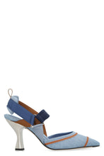 Load image into Gallery viewer, Colibrì denim slingback
