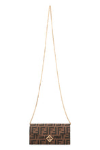 Load image into Gallery viewer, FF Diamonds leather wallet on chain
